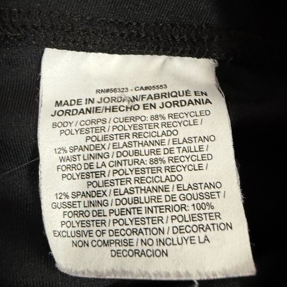 Nike Leggings Yoga Pants Dri-Fit Women's Medium Gym Training Workout Black - Picture 7 of 8